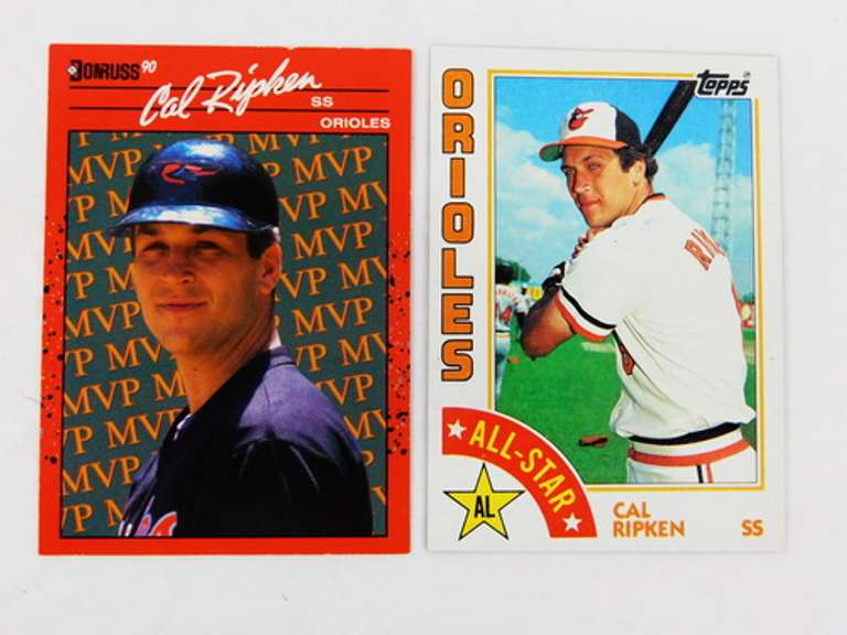 2 Cal Ripken, Jr. Baseball Cards