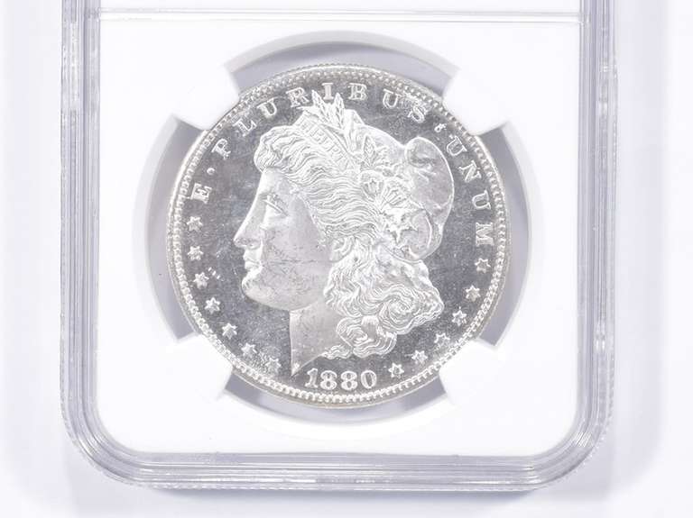 MS64 DPL 1880-S Morgan Silver Dollar Stacks W 57th St Collection - NGC