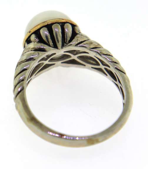 Sterling Silver Pearl Ring