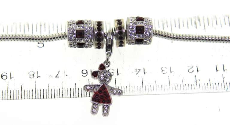 Sterling Silver Charm Bracelet