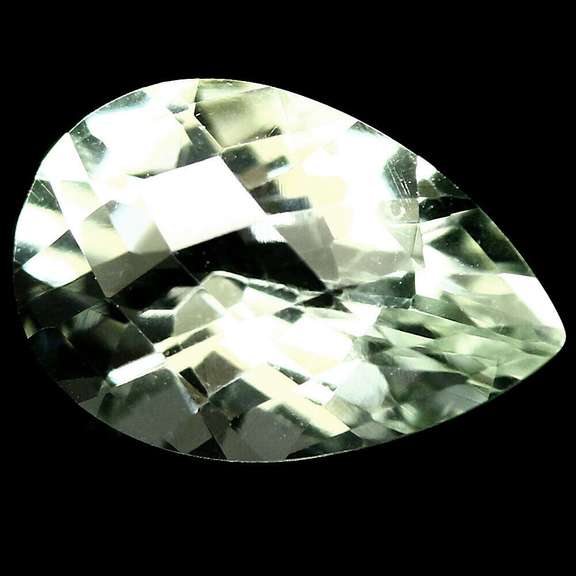 Brilliant 4.78ct platinum green Amethyst