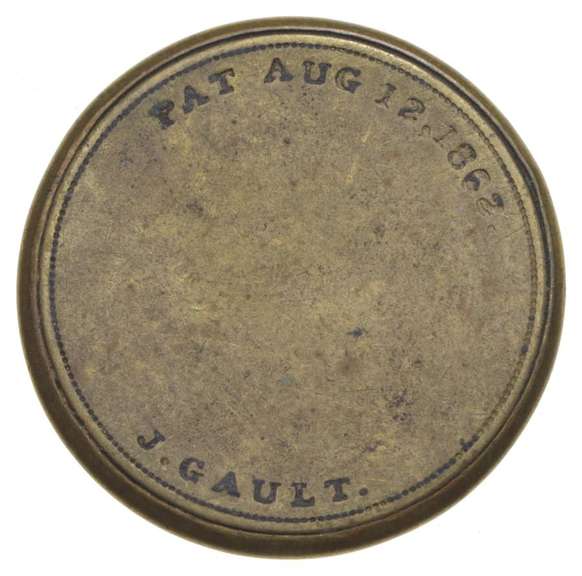 1862 George Washington Encased Postage