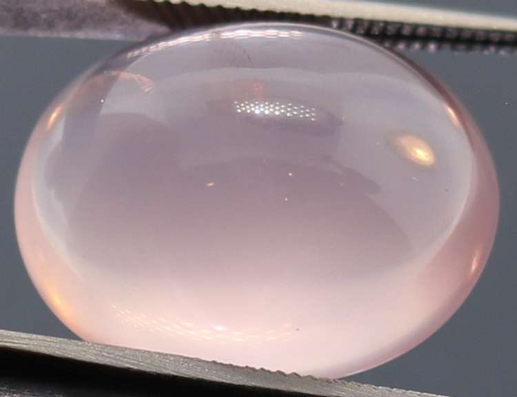 Frosty 11.29ct natural Rose Quartz