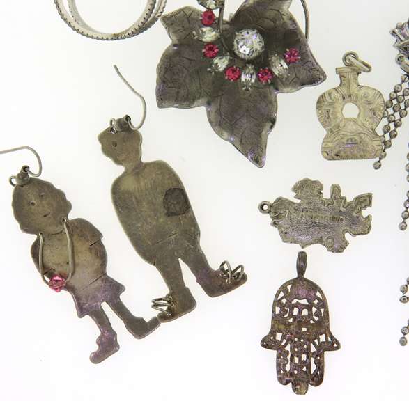 Group Lot of Sterling Silver Jewelry