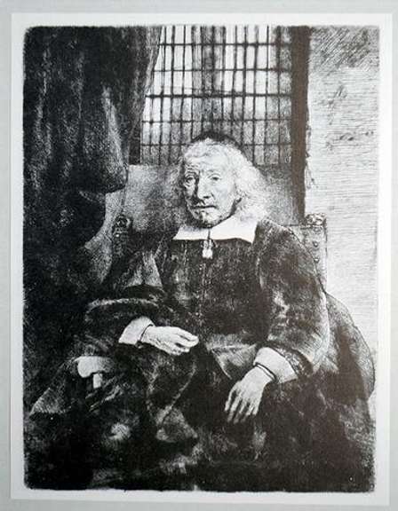 Rembrandt, Rembrandt With Long Bushy Hair