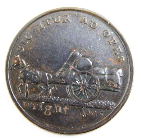 Rare 1797 Dundee Farthing Coin