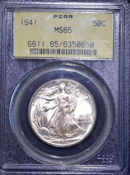 1941 PCGS MS65 50 C
