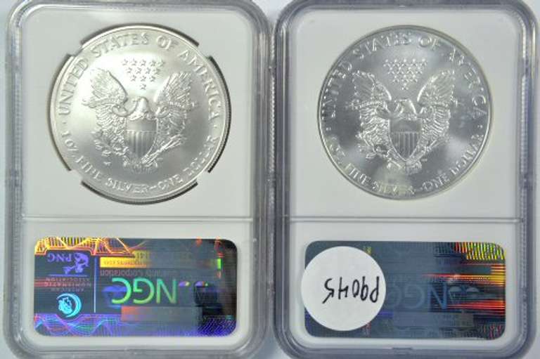 NGC MS69 2006-W & 2010 (EARLY RELEASES) $1 Eagles