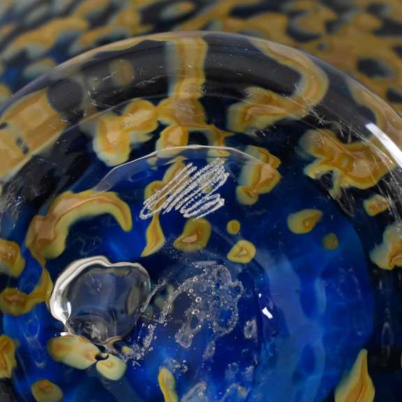 GartnerBlade Glass by Large Ikebana Bowl