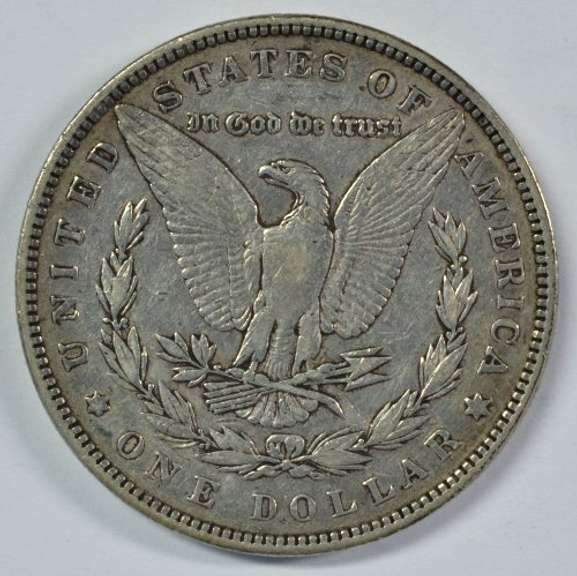 Rare key date 1893-P Morgan Silver Dollar in XF45.