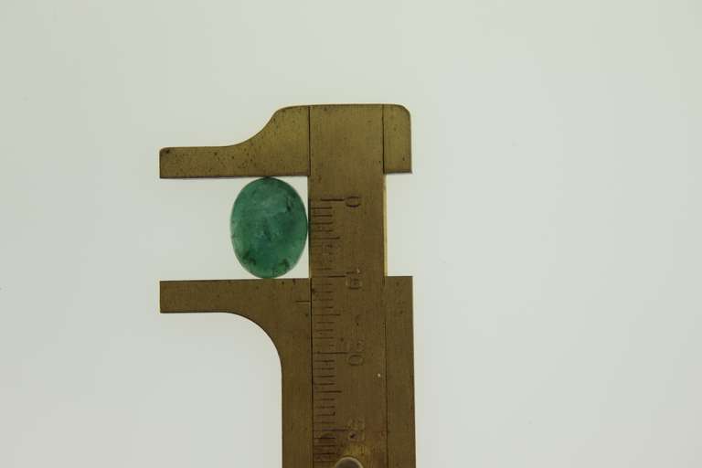 5.4 CT Green Beryl Emerald Loose Gemstone