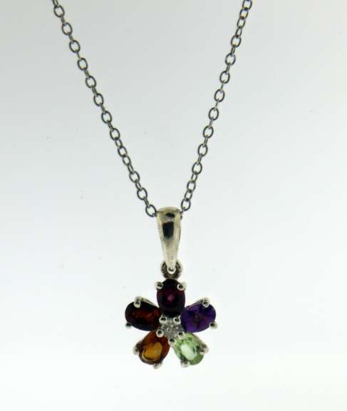 Quartz 925 Sterling Silver Necklace