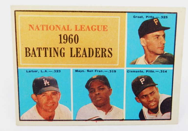 1960 Topps Batting Leaders
