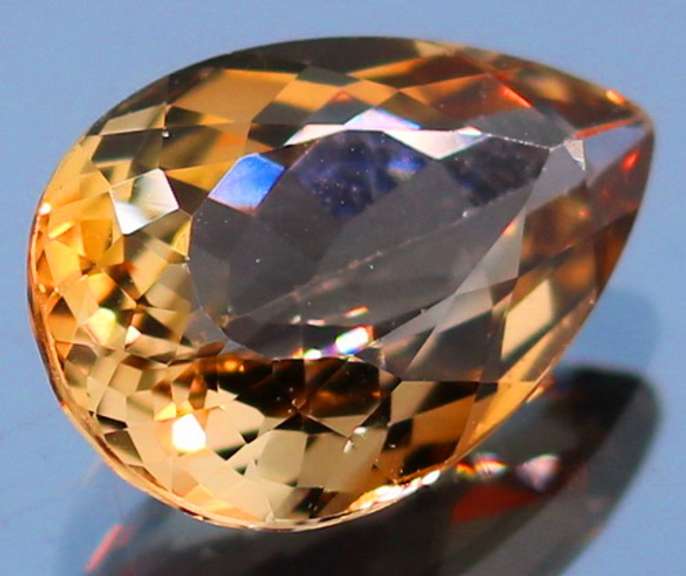 Amazing 9.48ct orange amber Imperial Topaz