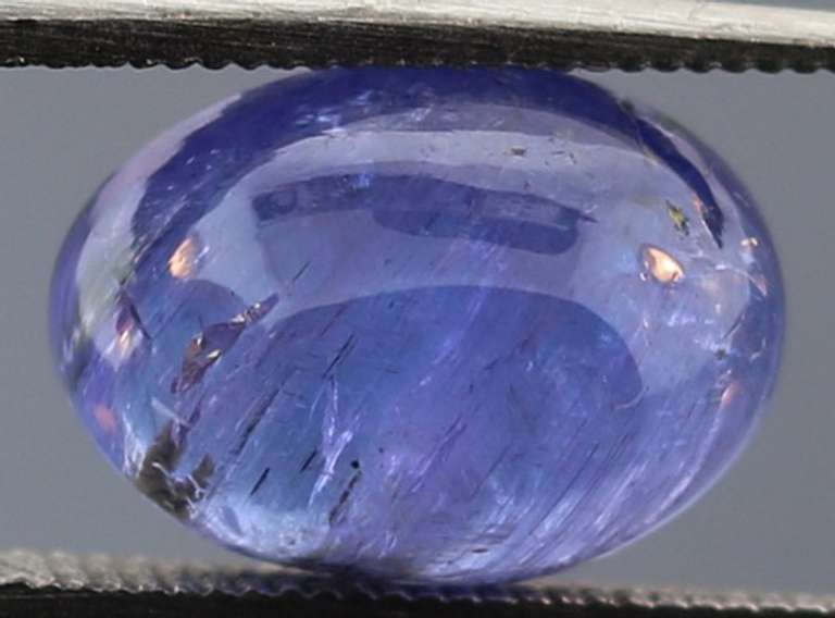 Large 4.03ct UNHEATED blue violet Tanzanite