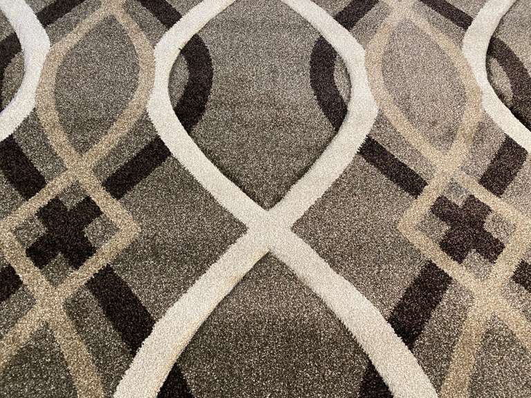PREMIUM MODERN CARVED  DESIGN RUG 8x11