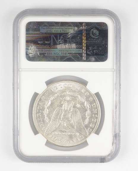 MS63 1902 Morgan Silver Dollar - Graded NGC