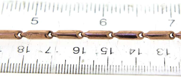 Great 38" Tube Link Necklace