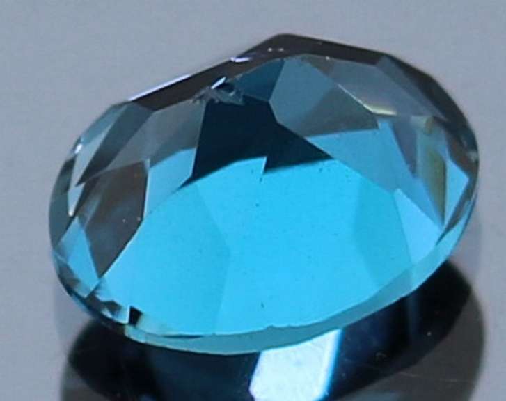 Top London blue 2.51ct 7x9mm Brazilian Topaz