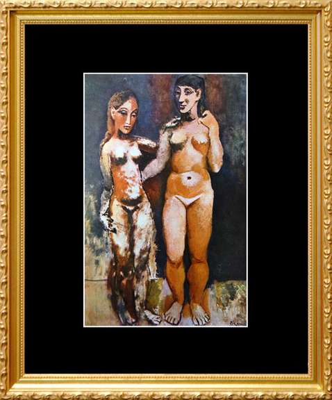 Pablo Picasso, Two Standing Nudes