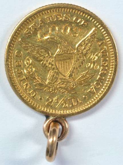 1907 US $2.50 Liberty Gold Piece as Love Token