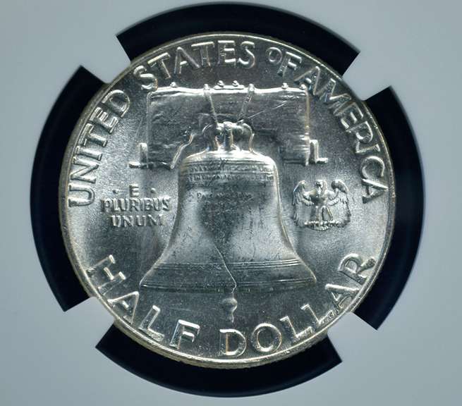 1955 NGC MS 64 FBL  Bugs Bunny Franklin Half