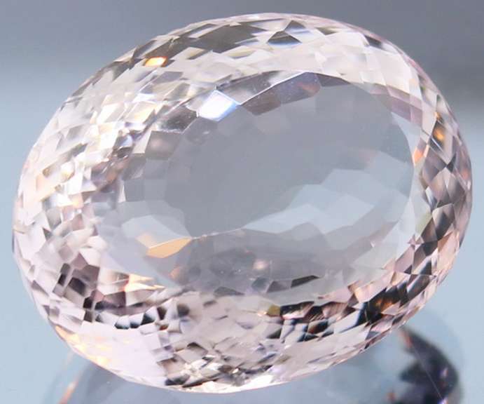 Substantial 73.09ct whisper pink Amethyst