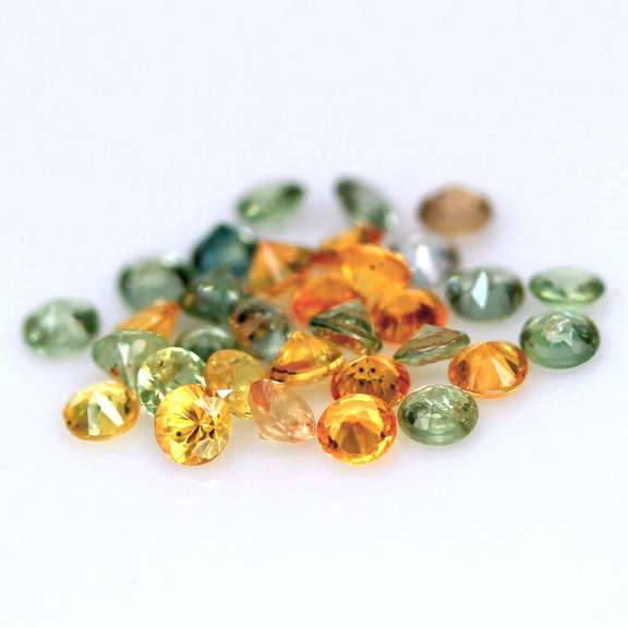 Brilliant hues! Heated only! 6.77ct Sapphire set