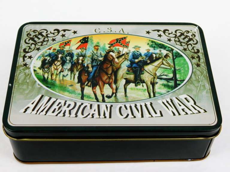 Civil War C.S.A. Pocket Knife with Box - New