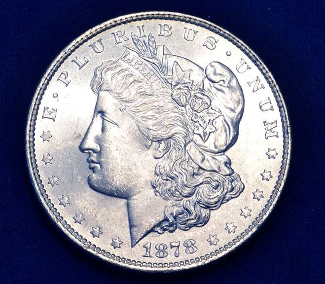 1878 8/7 TF UNC Morgan Dollar