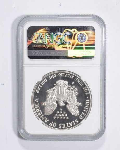 PF70 UCAM 1987-S American Silver Eagle - Graded NGC