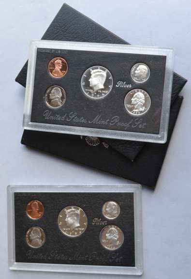 1995 &1996 US Silver Proof Sets