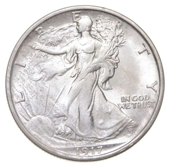 1917-S Walking Liberty Half Dollar