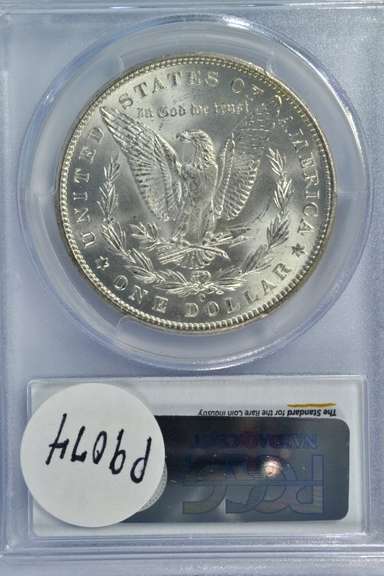 Choice BU 1899-O Morgan Silver Dollar. PCGS MS63