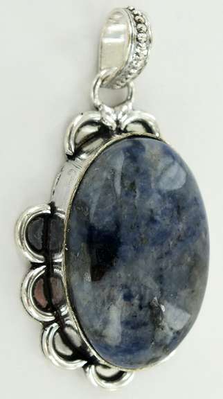 Silver and Natural Stone Pendants