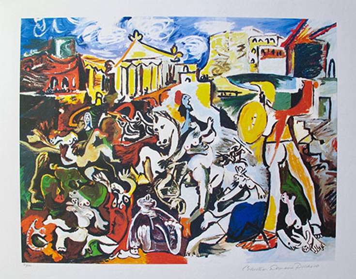 Pablo Picasso, The Rape Of The Sabine Women