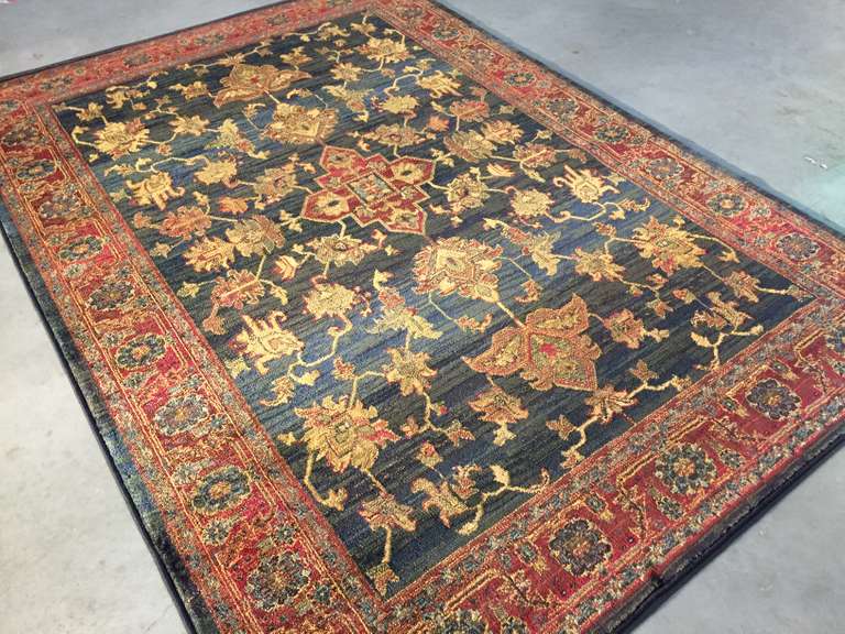 VINTAGE REPRODUCTION RUG 6x8