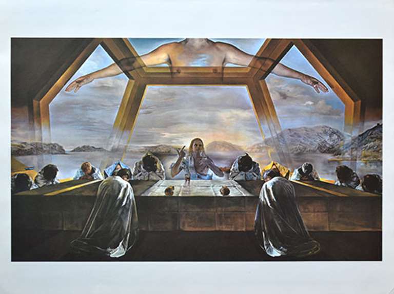 Salvador Dali, The Sacrament Of The Last Supper
