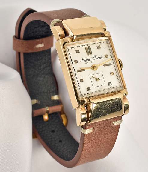 Wonderful 14k Vintage Mathey Tissot Watch