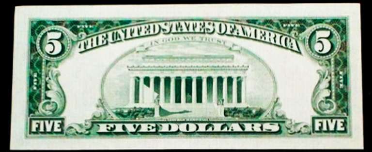 Superb Gem Crisp 1963 $5 Red Seal Star Replacement Note!