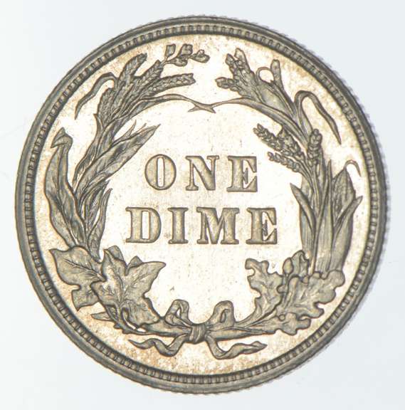 1906 Barber Dime PROOF