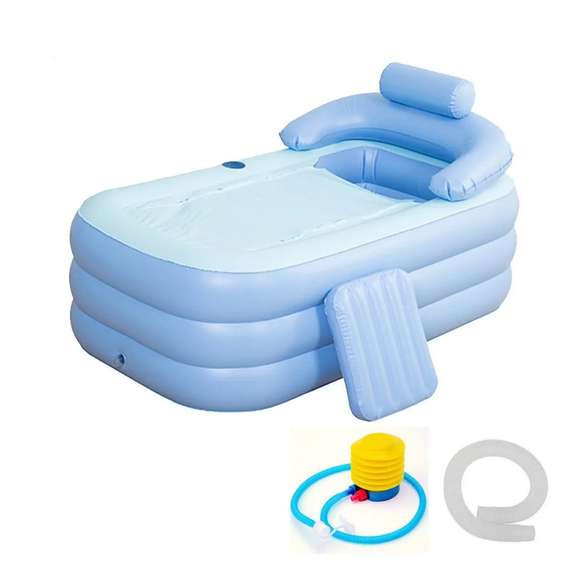 Foldable Inflatable Bathtub with Air Pump