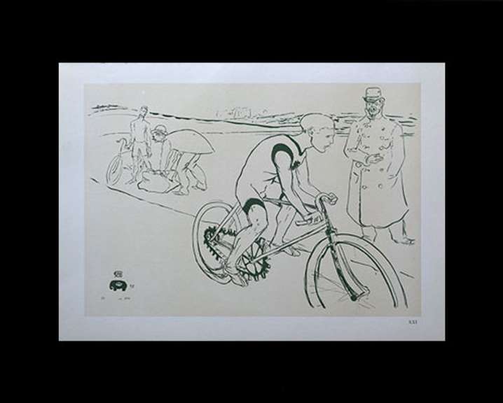 Toulouse Lautrec, Michael' Vintage Lithograph