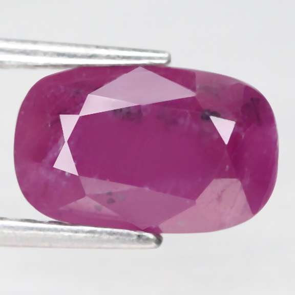 Gorgeous violet red unheated 3.32ct Ruby