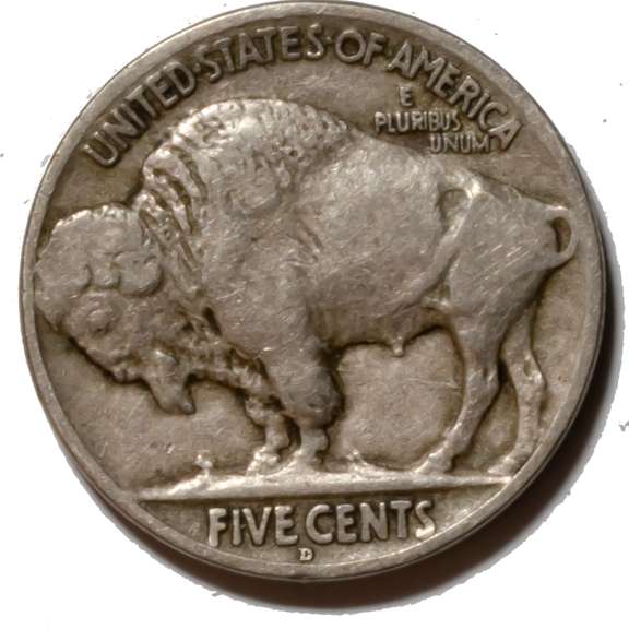 Sharp 1917 D Buffalo Nickel