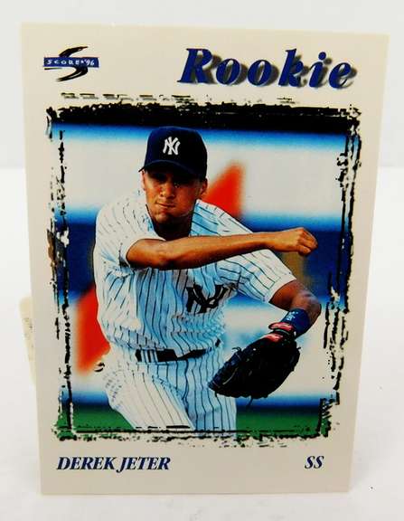 Derek Jeter Rookie Baseball Card