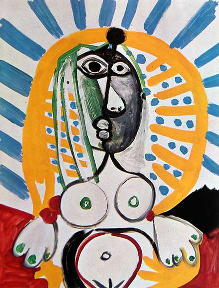 Pablo Picasso, Woman In An Armchair