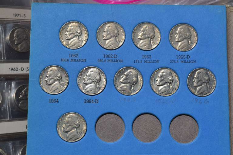 Jefferson Nickel Lovers Lot