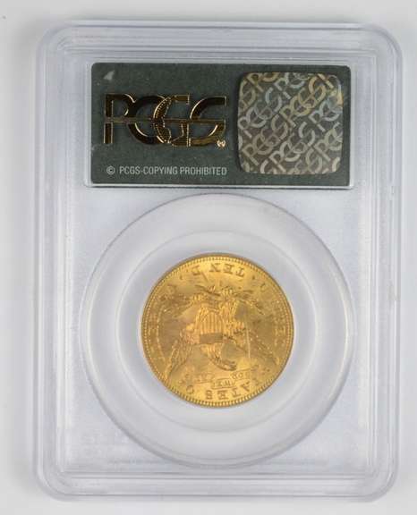 MS64 1901-S $10 Liberty Head Gold Eagle - CAC - Graded PCGS