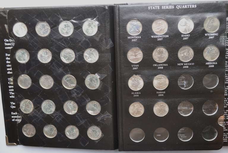 Washington Quarter 3 Book Lot 1965 and Later